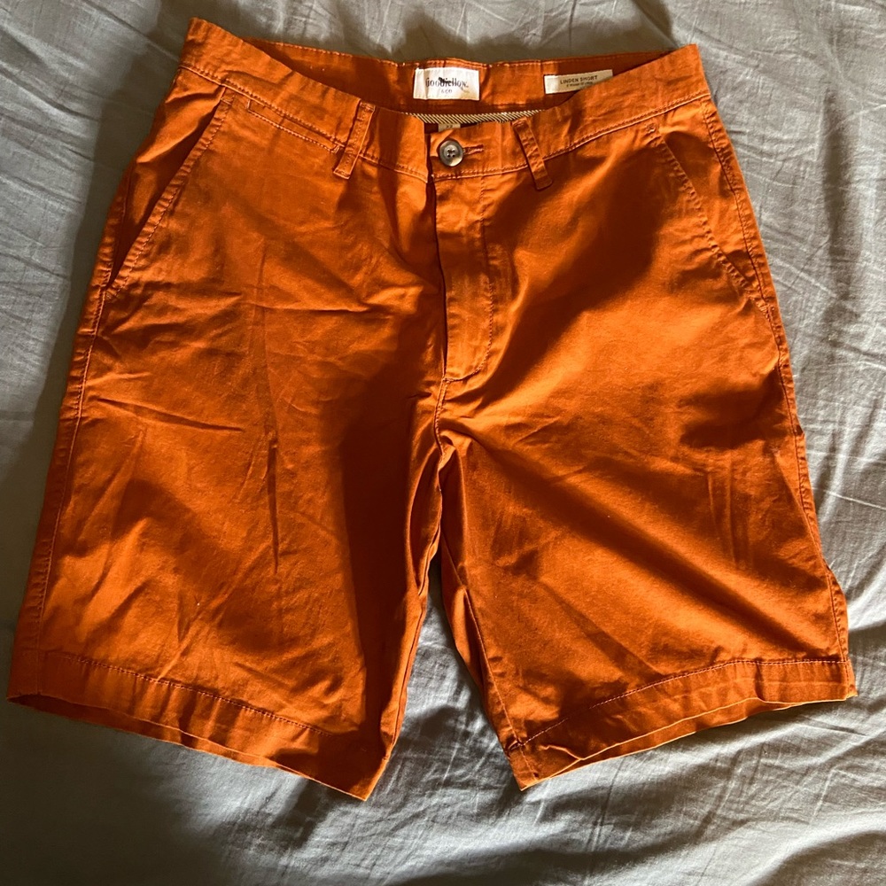 Orange good fellow shorts